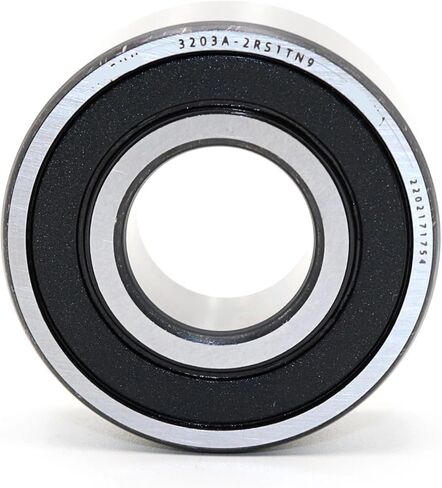1PCS 3203A-2RS1TN9 17x40x17.5 5203-2RS Double Row Angular Contact Ball Bearing in Saudi Arabia