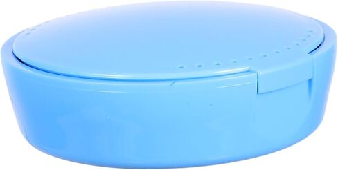 ABOOFAN Portable Tooth Fairy Box Small Denture Cup Lid Travel Wash Storage Box Retainer Holder Case for Retainers Tooth Holders in Saudi Arabia