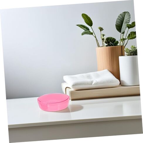 ABOOFAN Portable Tooth Fairy Box Small Denture Cup Lid Travel Wash Storage Box Retainer Holder Case for Retainers Tooth Holders in Kuwait