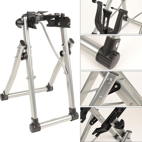 Wheel Maintenance Wheel Truing Stand,Foldable Wheel Truing Wheel Truing Stand,Sturdy for Road Tool Outdoor Cycling in Saudi Arabia