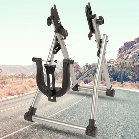 Wheel Maintenance Wheel Truing Stand,Foldable Wheel Truing Wheel Truing Stand,Sturdy for Road Tool Outdoor Cycling in Saudi Arabia