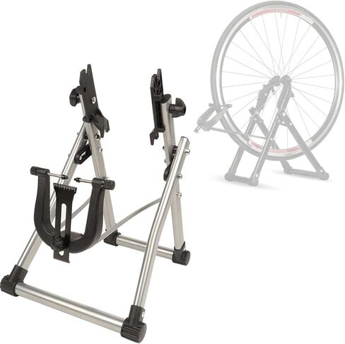 Wheel Maintenance Wheel Truing Stand,Foldable Wheel Truing Wheel Truing Stand,Sturdy for Road Tool Outdoor Cycling in Saudi Arabia