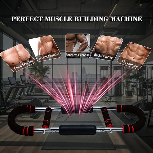 Twister Arm Trainer ، 66-110 جنيهًا معدات تجريب الجزء العلوي من الجسم القابل للتعديل مع إطار فولاذي مقوى ومكافحة للانزلاق ، تدريب على قوة الذراع/الصدر الكاملة للمنزل ، الصالة الرياضية ، المكتب in Kuwait