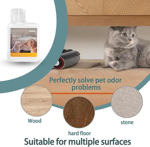 Pet Odor Solution Compatible with MOVA V50 Ultra/P10 Pro Ultra/P50 Pro Ultra/ P10 Ultra/ S20 Ultra Robot Vacuum Cleaner Replacement Accessories Pet odor removal Floor cleaning solution in Saudi Arabia