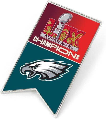 Aminco Philadelphia Eagles Super Bowl 59 Champions Lanner Lanner Pin in Saudi Arabia