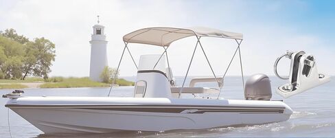 Bimini Top Deck Cheping مع دبوس وخاتم قابل للإزالة ، 316 من الفولاذ المقاوم للصدأ ، يسهل تثبيته ومثالية لأنواع القوارب المختلفة (4 عبوات) in Kuwait