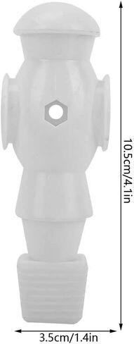 Foosball Replacement Players, Foosball Men 2 PCS, Table Soccer Guys, Plastic Replacement Parts for Football Table Player, Dia 16mm Universal in Saudi Arabia