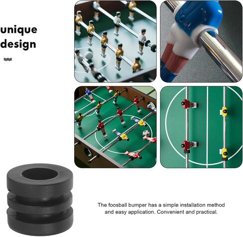 Foosball Rubber Bumpers Foosball Gaskets Table Football Bumper Pads for Standard Tables Accessories in Saudi Arabia