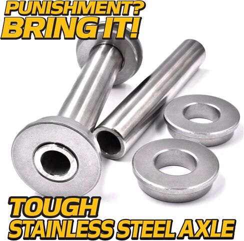 HD Switch -2 Kits- OEM Upgrade for Husqvarna 539105543 & 539102484 Stainless Front Wheel Bushings Spanners EZ4216 EZ4217 EZ4220 EZ4624 EZ4819 EZ4822 EZ5225 EZ5226 EZ5426 CZ4815 CZ4817 CZ4818 Bearings in Saudi Arabia