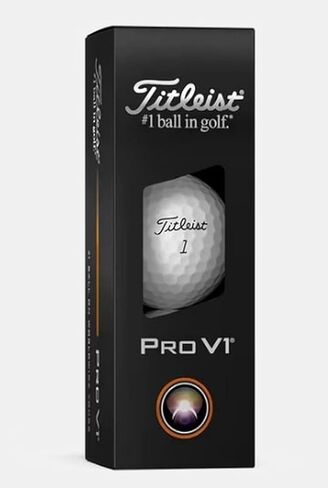 Titleist Pro V1 Golf Balls (White, 3pk) 1 Sleeve 2025 in Saudi Arabia