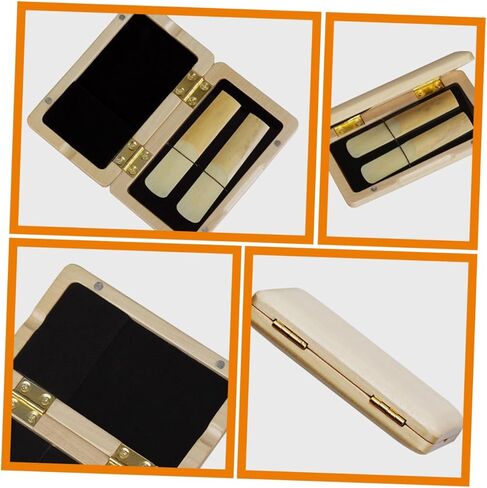 BESPORTBLE Oboe Reed Case Portable Reed Holder Box present for Musicians Compact Design for Easy Carrying in Kuwait