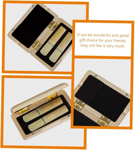 BESPORTBLE Oboe Reed Case Portable Reed Holder Box present for Musicians Compact Design for Easy Carrying in Kuwait