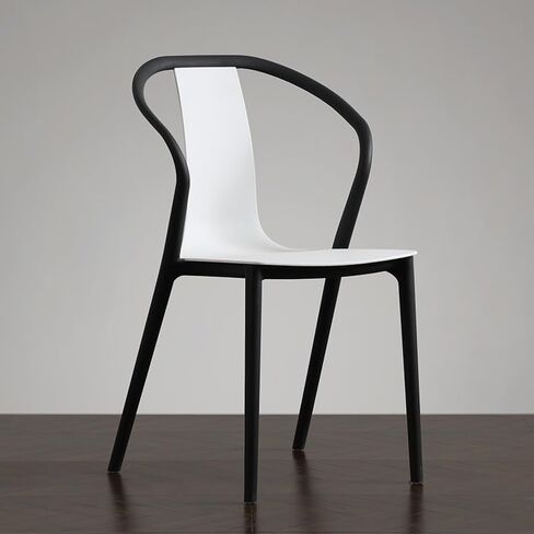 Office Chair Simple Modern Home Creative Plastic Nordic Style Dining Chair Fashionable and Versatile Leisure Chair Backrest Chair Home Office Desk Chairs in Saudi Arabia