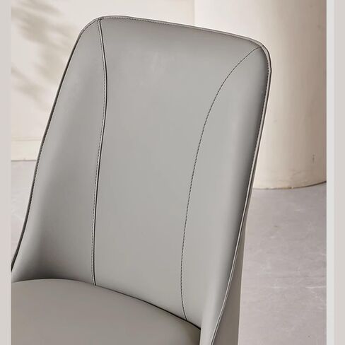 Office Chair Italian Dining Chair Home Modern Simple Light Luxury Cream Style Stool Hotel Metal Minimalist Chair Home Office Desk Chairs in Saudi Arabia