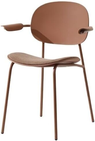 Office Chair Nordic Modern Simple Armchair Can Hang Dining Chair Desk Restaurant Soft Pack Table Home Iron Art Home Office Desk Chairs in Saudi Arabia