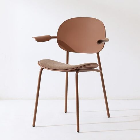 Office Chair Nordic Modern Simple Armchair Can Hang Dining Chair Desk Restaurant Soft Pack Table Home Iron Art Home Office Desk Chairs in Saudi Arabia