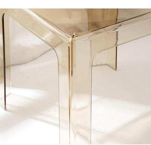 Office Chair Transparent Dining Chair Nordic Home Armrest Creative Fun Backrest Chair Restaurant Chair Home Office Desk Chairs in Saudi Arabia