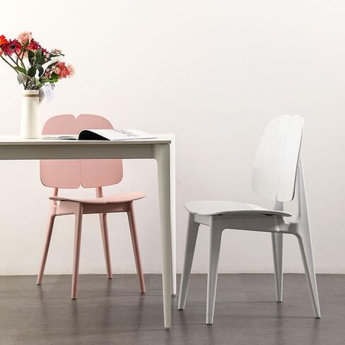 Office Chair Candy Chair Nordic Plastic Chair Home Adult Chair Restaurant Plastic European Negotiation Chair Home Office Desk Chairs in Saudi Arabia