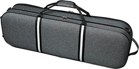Mi & Vi Avanti Series Case Hard Violin Case (الحجم الكامل)-قضية حقيبة الظهر الكمان للسفر لـ 4/4 من الكمان الحجم ، NF-5250 (الأزرق) in Kuwait