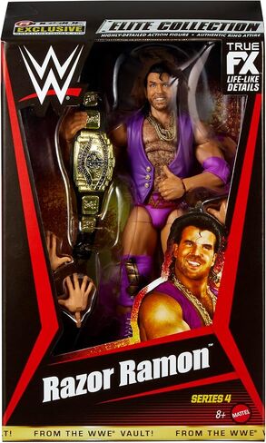 WWE Razor Ramon (Purple) from The Vault Ringside Exclusive Series 4 in Saudi Arabia