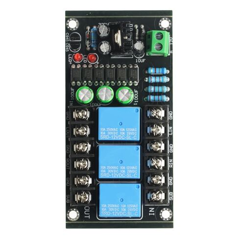 300W 2.1 Channel Class D Digital Amplifier Speaker Protection Board Relay Protection Module Boot Delay DC Protect in Saudi Arabia