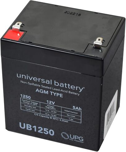 AlveyTech 12 Volt Battery Pack for the Razor Power Rider 360 Electric 3-Wheeler Bike (5 Ah, with Harness) - Replacement Single Premium Rechargeable AGM Batteries with Wiring Harness in Saudi Arabia