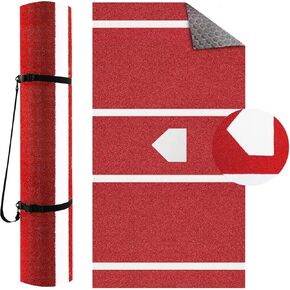 نسخة سميكة ترقية النسخة 10 'x 3.8' ممارسة البيسبول ضرب حصيرة حصيرة حصيرة الحمولة الحمولة العشب turf softball pad batting قفص العشب في الفناء الخلفي ايلاد الأطفال الخليط الممارسة in Kuwait