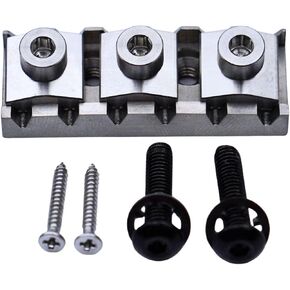 Titanium Alloy Guitar Locking Nut String Lock R3 43MM for Floyd Rose Tremolo Bridge Double Locking System Electric Guitar (R3 Nut (43.2MM)) in Saudi Arabia