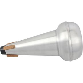 BESPORTBLE 1PC Aluminium Alloy Tenor Slide Trombone Mute Durable Muffler Device for Home Practice Sound Quality Intonation Mute for Tenor Trombone Silver in Kuwait