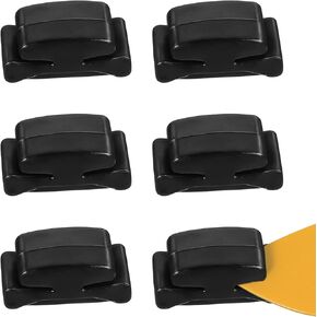 6 Pieces Rubber Guitar Pick Holder, Black Guitar Headstock Pick Holder on Guitar Pick Stand Lightweight Guitar Pick Organizer Thick Pick Holder to Attach to Guitar for Acoustic Guitar Bass Ukulele in Kuwait