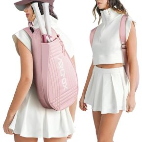 ARCFOX Tennis Racket Bag 2-in-1 Large Capacity Tennis Racket Backpack for Women and Men, Water-Resistant Lightweight Tennis Crossbody Bag for Pickleball Paddles, Badminton Squash Racquet in Saudi Arabia