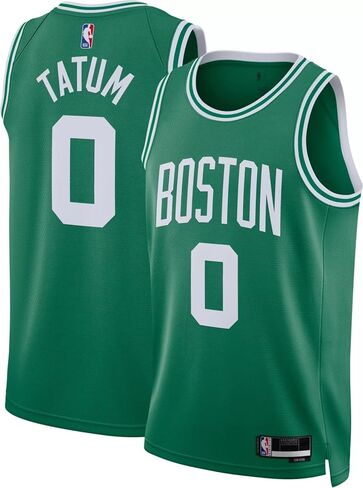 Jayson Tatum Boston Celtics NBA Kids Youth 8-20 Green Icon Edition Swingman Jersey in Saudi Arabia