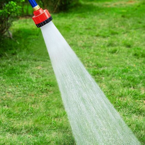 Dreyoo 2 Pcs 1000 Water Nozzle, Garden Plastic Watering Hose Nozzle 11 GPM with PTFE Thread Seal Tape for Tender Plants, Flowers, Greenhouse, Nursery Garden, Potting, Container in Saudi Arabia