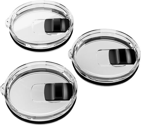 20 oz Tumbler Lid for YETI, 2Pack Replacement Lids for 20oz YETI | For Yeti 20oz Tumbler & 10 oz Lowball, 10 oz Mug, BPA Free, Coffee Cup Covers with Magnetic Slider for School Year Gift in Saudi Arabia