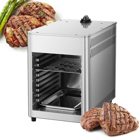 Commercial Multi-Layer Steak Oven, 1400℉ Gas Steak Grill, Adjustable Temperature, 800℃ Commercial Steak Grill(NPJ002G) in Saudi Arabia