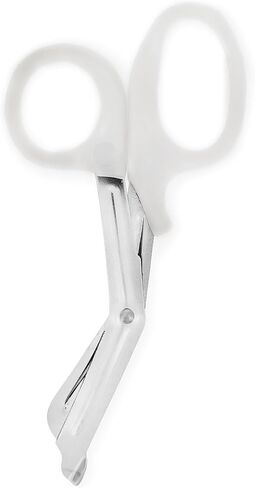 Surgical Online EMT Shear ، مقص مسعف ، إنقاذ ، صدمة ، الإسعافات الأولية ، EMS ، المستجيب الأول ، الممرضات ، الجراحة الطبية الطارئة (5.50 "، أبيض) in Saudi Arabia
