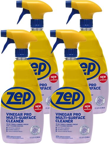 منظف ​​ZEP متعدد الأغراض مع إضافة الخل - 32 أوقية (حالة من 4) R48432 - منظف الصف الصناعي in Kuwait