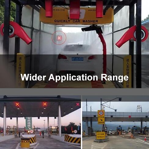 Industrial Solar Traffic Stop Light 1 Light X/Arrow, Red/Green Stop and Go Light with Remote Control, Industrial Signal Light with Solar Panel, for Intersections, Roads, in Saudi Arabia