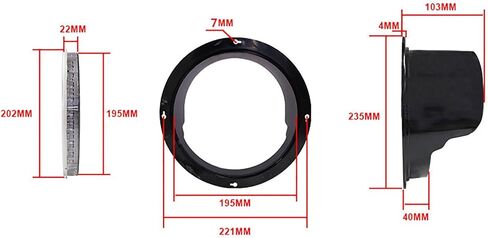8 Inch/200mm LED Traffic Stop Light 1 Light X/Arrow, Stop Light, Indicator Light, for Industrial Loading Dock Bay Light, for Intersections, Toll Booths Etc (Color : 24V)(24v) in Saudi Arabia