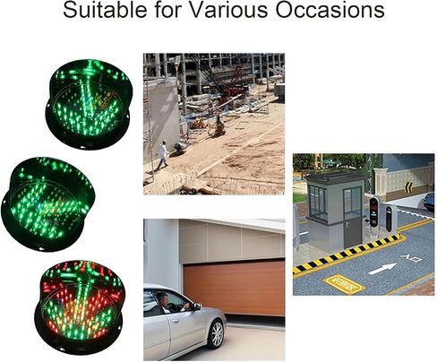 8 Inch/200mm LED Traffic Stop Light 1 Light X/Arrow, Stop Light, Indicator Light, for Industrial Loading Dock Bay Light, for Intersections, Toll Booths Etc (Color : 24V)(24v) in Saudi Arabia