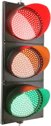 Traffic Stop Light 3 Light, Green, Yellow, Red, Retro Industrial Lamp for Wall Indicator Light, Dock Bay Indicator Warning Light(Manual Control,300mm 12v) in Saudi Arabia