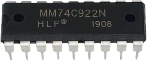 5pcs mm74c922n 74c922n 74c922 Dip-18 Multiplexer جديد و New Original للوصول 2025 عالية للجودة in Saudi Arabia