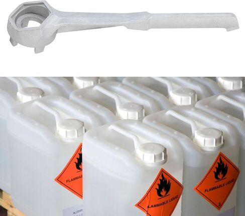 TOPINCN 10 Gallon Bung Wrench, Aluminum Drum Cap Remover,Opener Tool for Home Industrial Use in Saudi Arabia