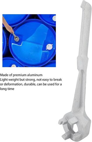 TOPINCN 10 Gallon Bung Wrench, Aluminum Drum Cap Remover,Opener Tool for Home Industrial Use in Saudi Arabia