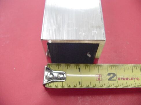 4 قطع 1-1/2 "x 1-1/2" × 1/8 "الجدار × 12" أنبوب مربع طويل الألومنيوم 6063 T52 بثراء غير مصقول أو مصقول in Saudi Arabia