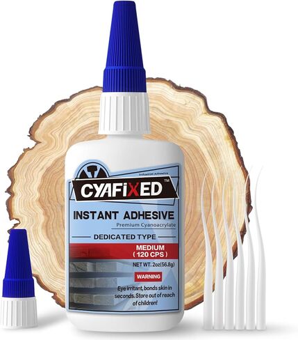 GRADE CYANOACrylate Super Glue ، Glue CA TILL TILL LOGOSITY GLUE من أجل الأعمال الخشبية ، 4 أوقية. حزمة القيمة - لاصق فوري لخشب الخشب ، تحول القلم ، الانتهاء والهواية in Kuwait