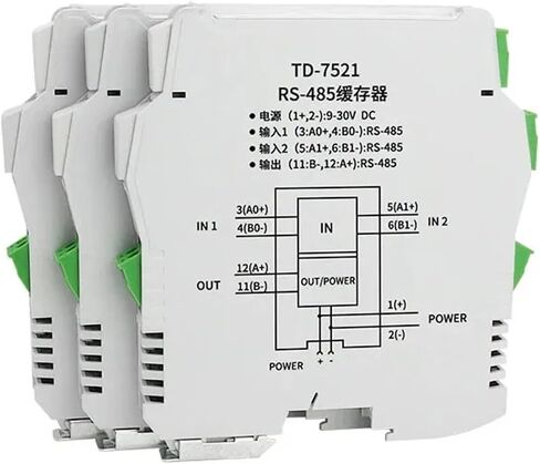 485 مكرر RS485 خط الاستحواذ Sharer 485 SPLITTER 1 في 2 OUT الصناعية العزلة الكهروضوئية 2-WOWK in Saudi Arabia
