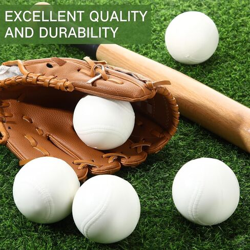 Pitching Machine Balls, Balls Foam Practice Baseballs High Density Foam Practice Baseball Softball Training Ball for Hitting Practice and Fielding Practice 3 oz 2.9 Inches in Saudi Arabia