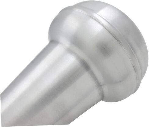 BESPORTBLE 1PC Aluminium Alloy Tenor Slide Trombone Mute Durable Muffler Device for Home Practice Sound Quality Intonation Mute for Tenor Trombone Silver in Saudi Arabia