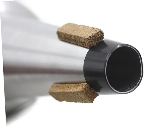 BESPORTBLE 1PC Aluminium Alloy Tenor Slide Trombone Mute Durable Muffler Device for Home Practice Sound Quality Intonation Mute for Tenor Trombone Silver in Saudi Arabia